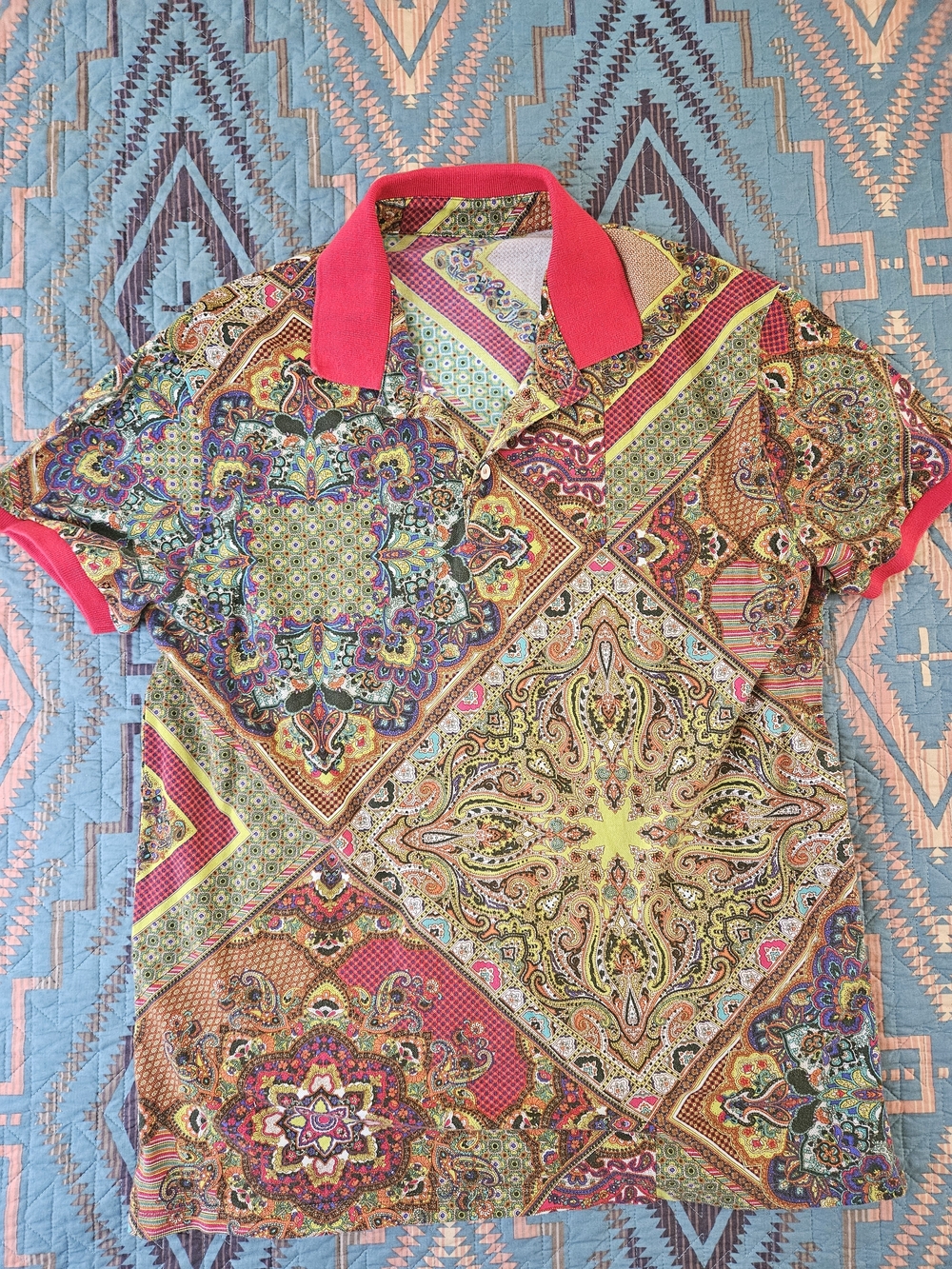 ETRO Italian Made Polo.‎